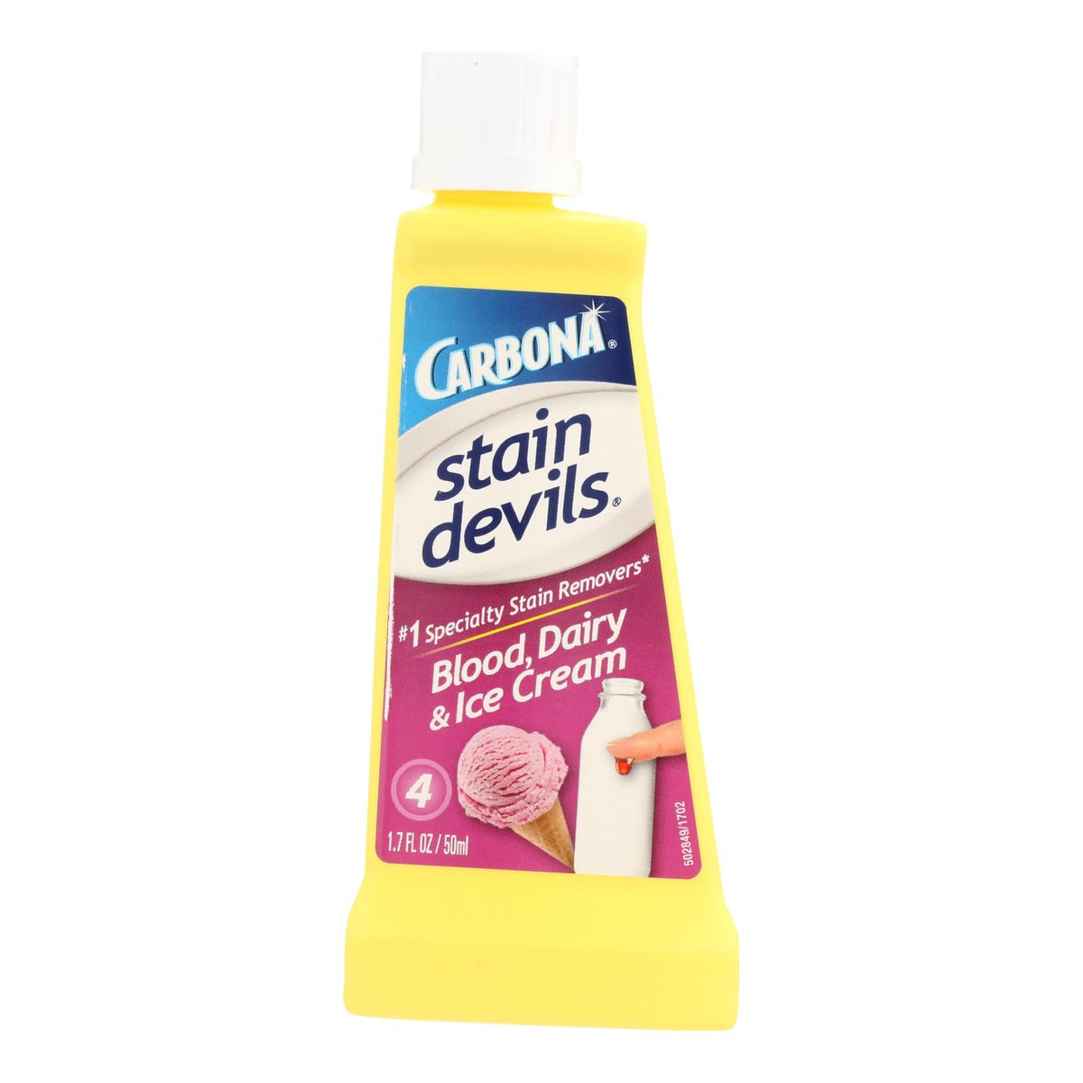 Carbona Stain Devil #4 Blood & Milk Stain Remover, 1.7 oz (Case of 6)