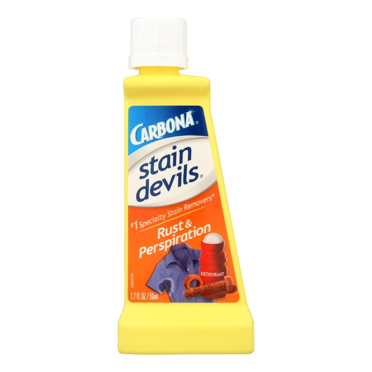 Carbona Stain Devils #9 Rust & Perspiration Remover (Case of 6) - 1.7 Oz Professional Laundry Cleaner for Deodorant Stains