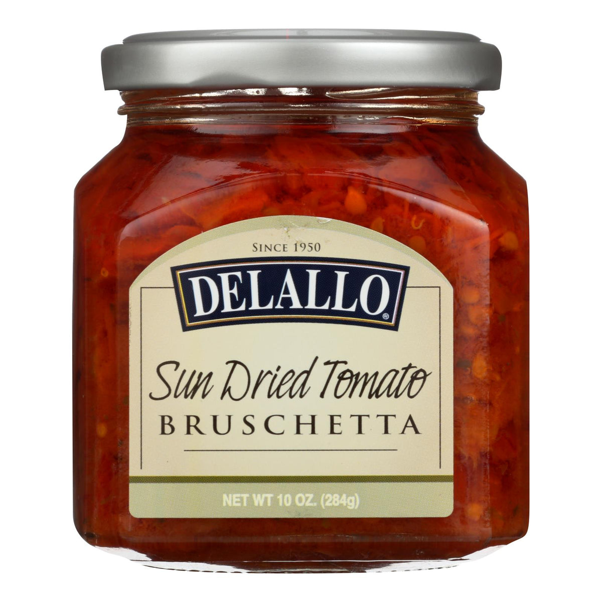 DeLallo Sun Dried Tomato Bruschetta, 10 oz (Case of 6)