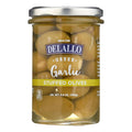 Delallo Greek Stuffed Olives (5.8 Oz Jars, Case of 6) | Authentic Kosher Stuffed Olives for Snacking & Appetizers