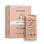 Wise Bar Organic Peanut Butter Banana Bar, 1.4 oz (Case of 12)