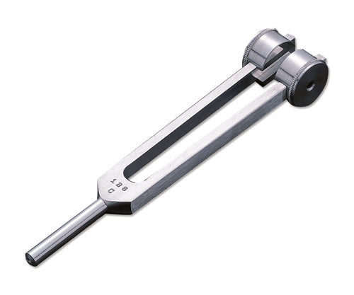 256 Hz Tuning Fork with Weights - Standard for Hearing & Sensory Evaluation
