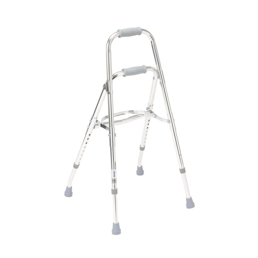One-Handed Folding Side Walker Cane, 300 lb Capacity