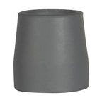 Grey 1" Crutch Tips - Premium Replacement for Walkers & Commodes (Pair)