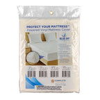 Full Size Zippered Mattress Protector 54 x 75 x 9 - Waterproof & Flame Retardant