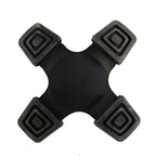 Stand Up Cane Tip - Quad Base - 3/4 Inch - Enhanced Traction & Stability