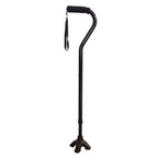 Blue Jay Quad Cane - Aluminum Offset Walking Cane with 30-39" Adjustable Height