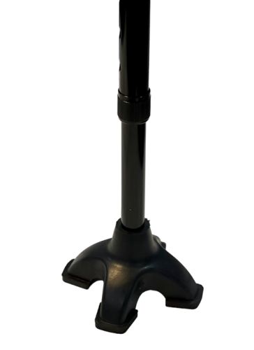 Blue Jay Quad Cane - Aluminum Offset Walking Cane with 30-39" Adjustable Height