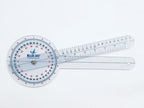Take A Range Check 12" Plastic Goniometer - 360 Degree ISOM Scale for Physical Therapy