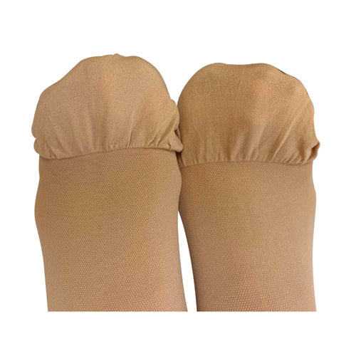 Blue Jay 30-40 mmHg Compression Stockings - Small, Below Knee, Closed Toe - Beige