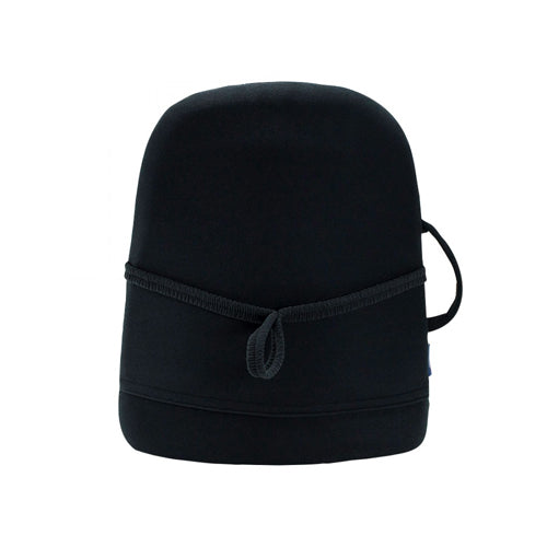 Obusforme Lowback Backrest Support - Black Lumbar Cushion for Posture & Comfort