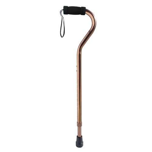 Bariatric Adjustable Aluminum Cane, Bronze, 600 lb Capacity
