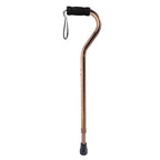 Bariatric Adjustable Aluminum Cane, Bronze, 600 lb Capacity