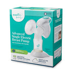 Evenflo Advanced Single Electric Breast Pump - Closed System, Multiple Flange Sizes