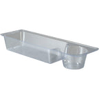 Snap-On Walker Basket with Cup Holder Insert for Folding Walkers