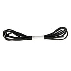 Fit To Be Tied Black Elastic Shoe Laces, 24 Pair - Easy Slip-On