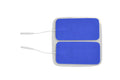 Blue Jay Reusable TENS Electrodes, 2 x 4 in Rectangle, 4 ct