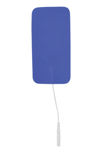 Blue Jay Reusable TENS Electrodes, 2 x 4 in Rectangle, 4 ct