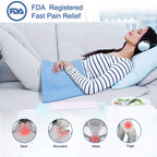 Washable Heating Pad 12 x 24 with Rapid Heat, 6 Settings, Auto-Off Timer