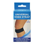 Blue Jay Universal Knee Strap - Black Neoprene Patella Support