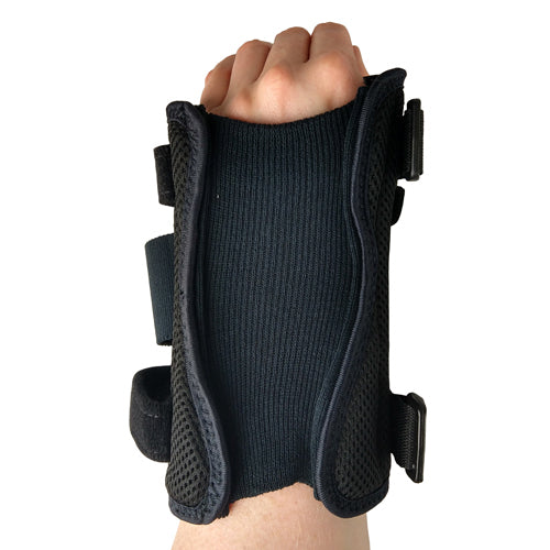 Blue Jay Dlx Carpal Tunnel Wrist Brace - Left Hand, Black, Small/Medium