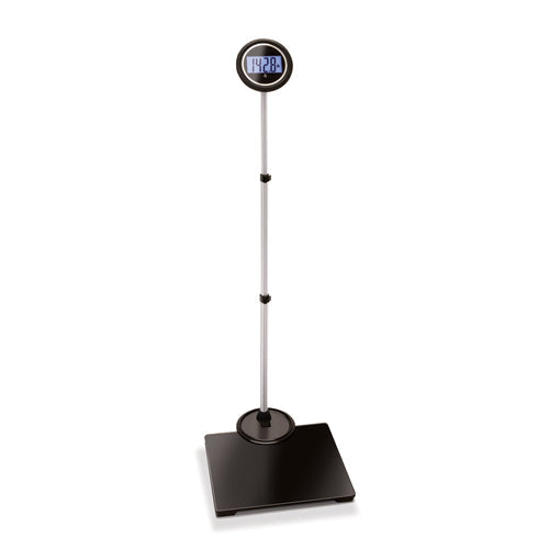 Extendable Digital Bathroom Scale with Wide Platform, 550 lb Capacity