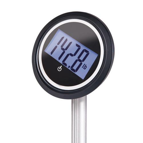 Extendable Digital Bathroom Scale with Wide Platform, 550 lb Capacity