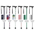 Comfort Grip Aluminum Cane - Graphite Fashion Color, 300 lbs Capacity
