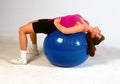 Heavy Duty Exercise Stability Ball, Red, 30 in / 75 cm, 600 lb Capacity