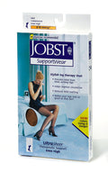 Jobst Ultrasheer 8-15 mmHg Pantyhose - Silky Beige, Large - Mild Compression Support