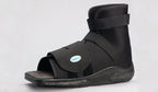Slimline Cast Boot - Black Square Toe, Extra-Small - Rocker Sole, Adjustable Straps