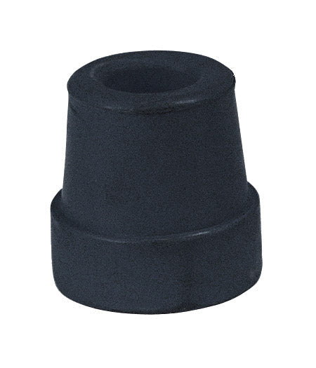Black Rubber Replacement Cane Tips, 5/8 in, 4 ct