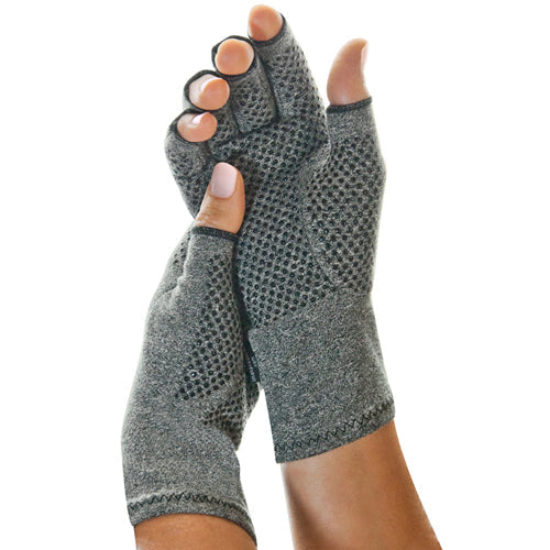 IMAK Active Arthritis Gloves - Small, Pain Relief, Open Finger, (Pair)