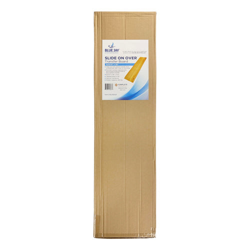 Slide On Over Solid Wood Transfer Board, 8 x 30 in, 300 lb Capacity