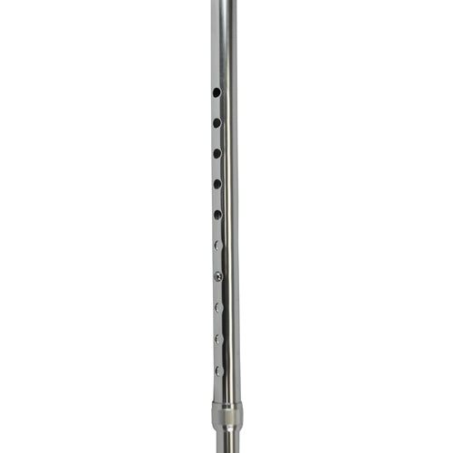 Blue Jay Silver Adjustable Cane with Comfort Grip - 300 lbs Capacity