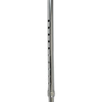 Blue Jay Silver Adjustable Cane with Comfort Grip - 300 lbs Capacity