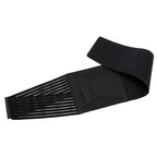 Blue Jay Back Support Brace with Flexible Stays, Adjustable Compression, Universal Fit, Black