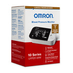 OMRON 10 Series Upper Arm Blood Pressure Monitor - Dual Display, Bluetooth, 2 Users, 200 Memory