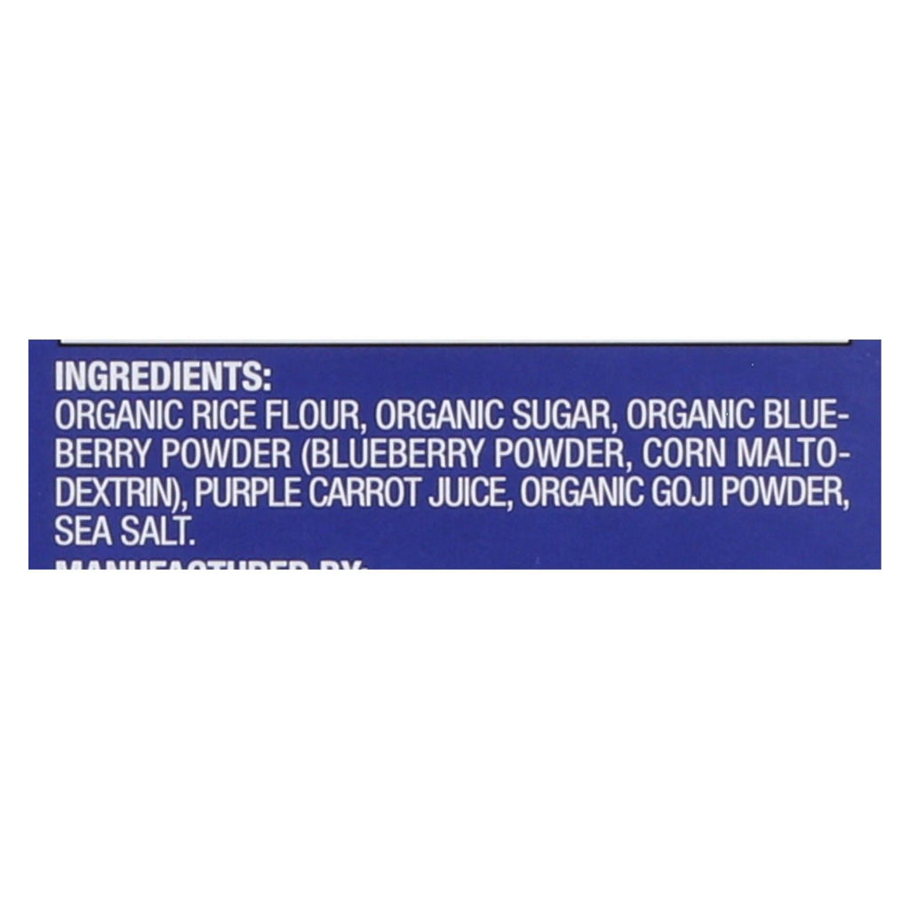 Baby Mum-Mum Organic Blueberry & Goji Teething Rice Rusks, 1.76 oz (Case of 6)