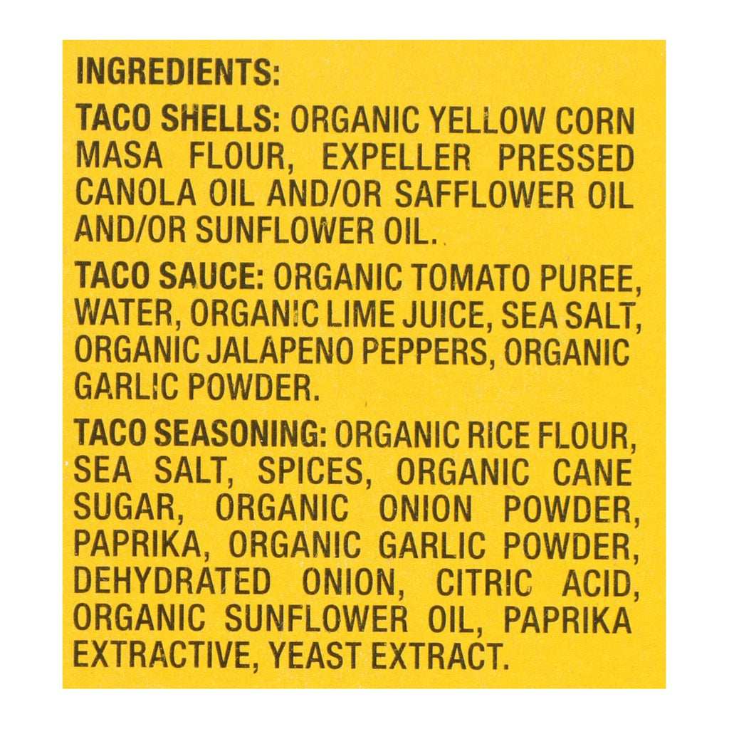 Garden of Eatin' Yellow Corn Taco Dinner Kit, 9.4 oz (Case of 12)
