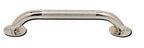 Knurled Chrome Grab Bar 12 Inch - Non-Slip Grip, Heavy Duty