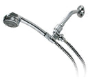 Deluxe Chrome Handheld Shower Massager - 3 Spray Settings, 84" Hose