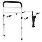 Carex Bed Assist Rail - Adjustable Height & Depth, Fall Prevention, Supports 300 lbs