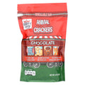 Happy Snacks Chocolate Circus Animal Crackers (6 Bags x 8 Oz) - Dairy Free & Plant Based Snack
