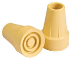 Carex X-Large Crutch Tips - Durable, Skid-Resistant Replacement - 6 Pair Case
