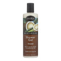 Shikai Shower Gel, Coconut, 12 oz (Case of 2)