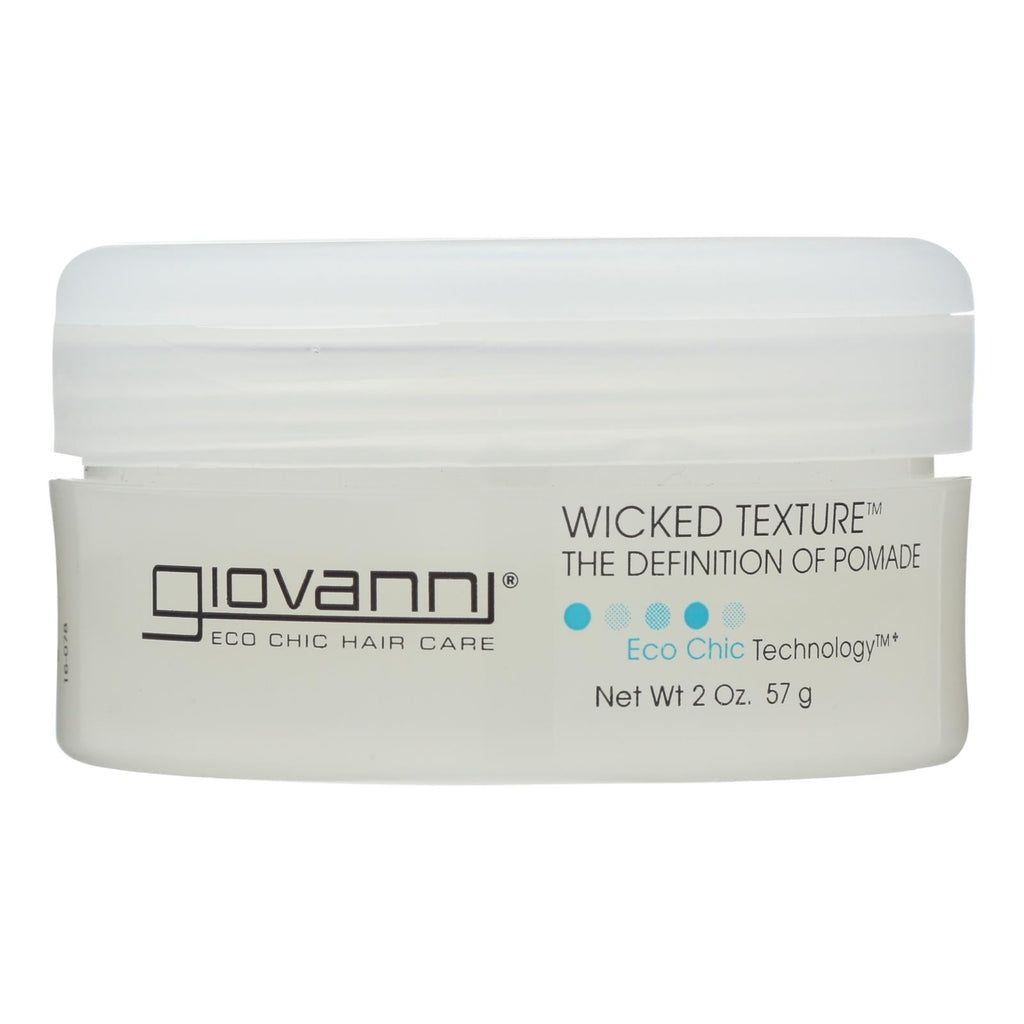 Giovanni All-Natural Wicked Hair Wax Pomade, 2 oz (Case of 3)