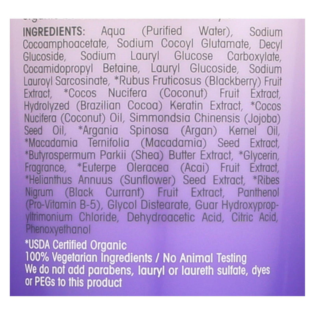 Giovanni 2chic Ultra-Repair Shampoo, Blackberry and Coconut Milk, 8.5 oz