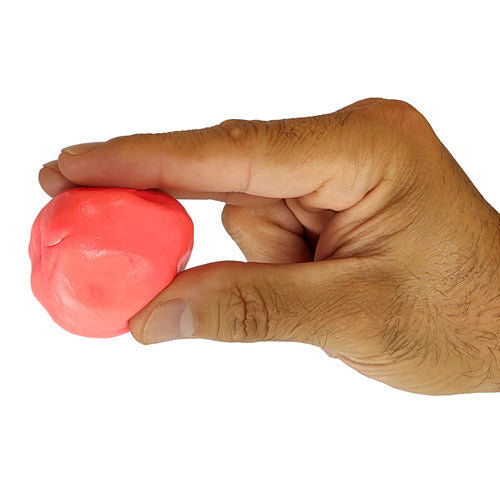 Squeeze 4 Strength 5 lb Hand Therapy Putty - Soft Red - Hand & Finger Strengthening Exercise