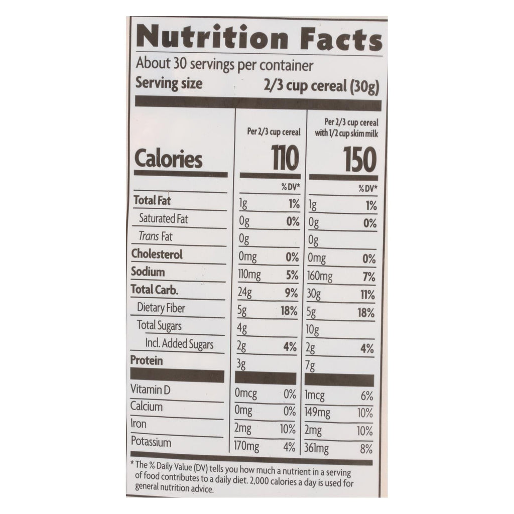 Nature's Path Organic Multigrain Oat Bran Cereal, 32 oz (Case of 6)